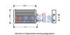 AKS DASIS 089011N Heat Exchanger, interior heating